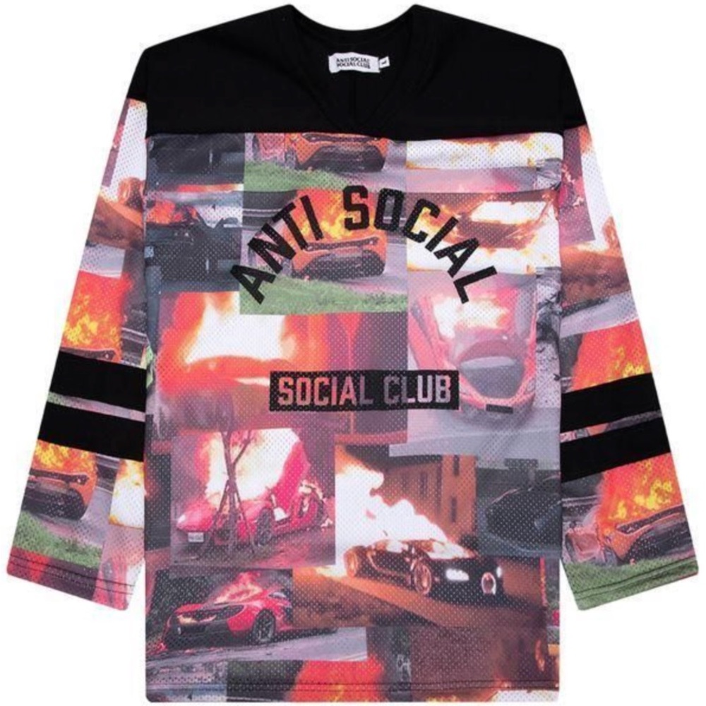 Anti Social Social Club Multicolor Graphic Long Sleeve